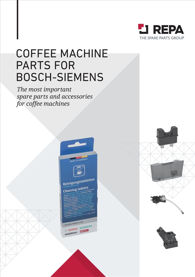 BOSCH-SIEMENS COFFEE MACHINES PARTS 05/2022